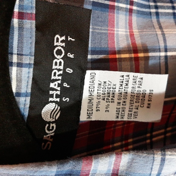 Sag Harbor 2 Piece Red, Blue & White Pants Set - Picture 3 of 7